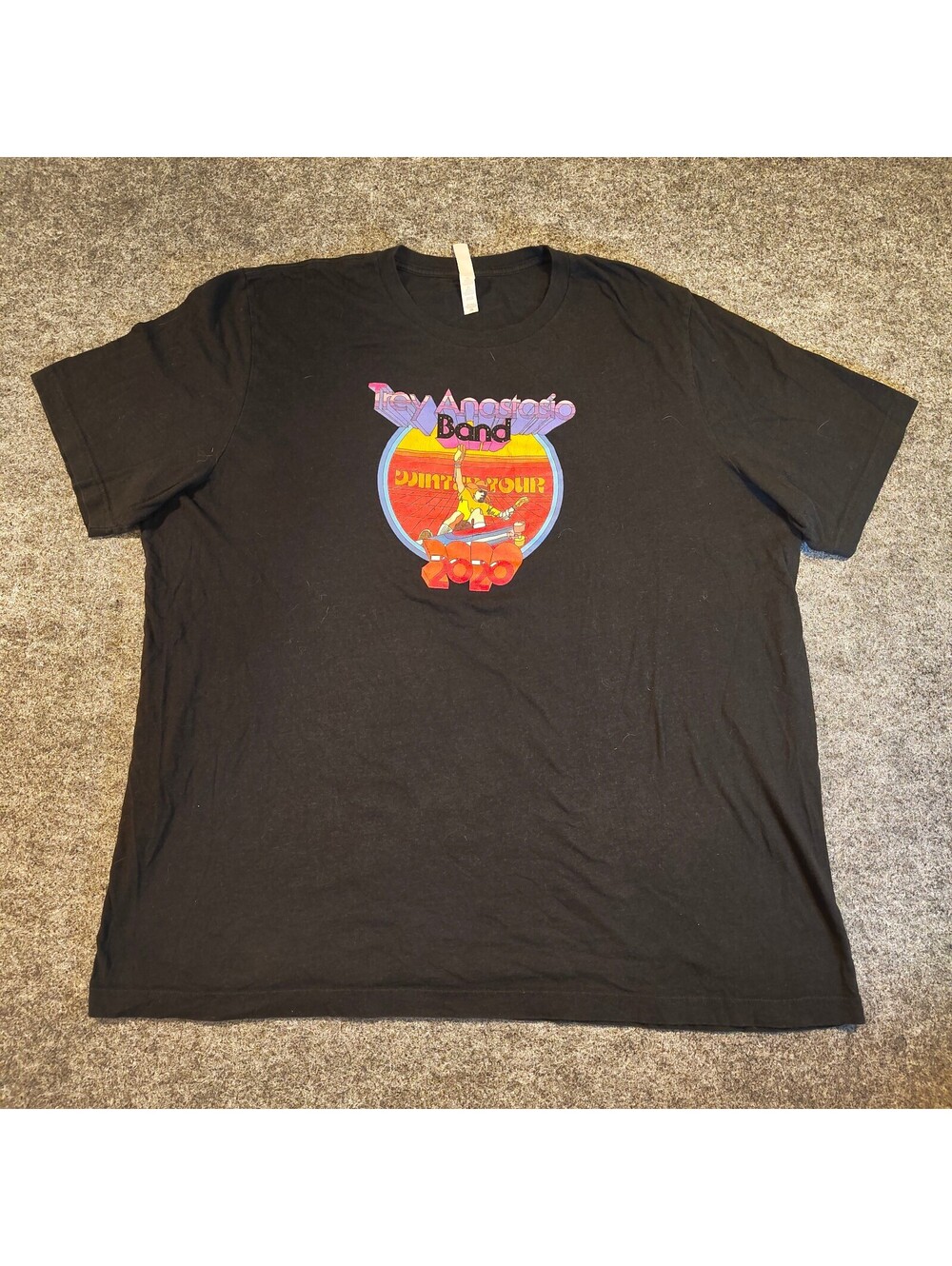 Trey Anastasio Band 2020 Winter Tour Graphic T-Shirt Mens 3XL